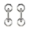 Boutons de manchettes Argent Art déco