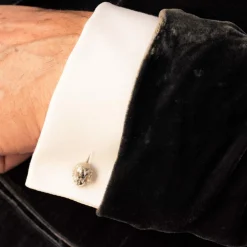 Boutons de manchettes Argent Chérubins
