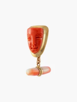 Boutons de manchettes Corail