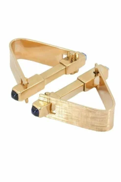Boutons de manchettes saphirs