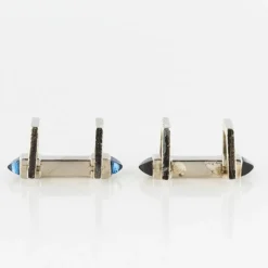 Boutons de manchettes Vermeil Art Déco