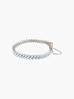 Bracelet 47 Baguettes Diamants