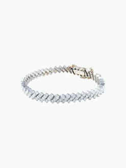 Bracelet 47 Baguettes Diamants