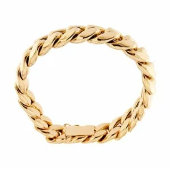 Bracelet à chaîne gourmette