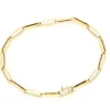 Bracelet « Closed Forever » en or jaune 14 carats