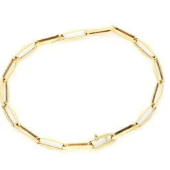 Bracelet « Closed Forever » en or jaune 14 carats