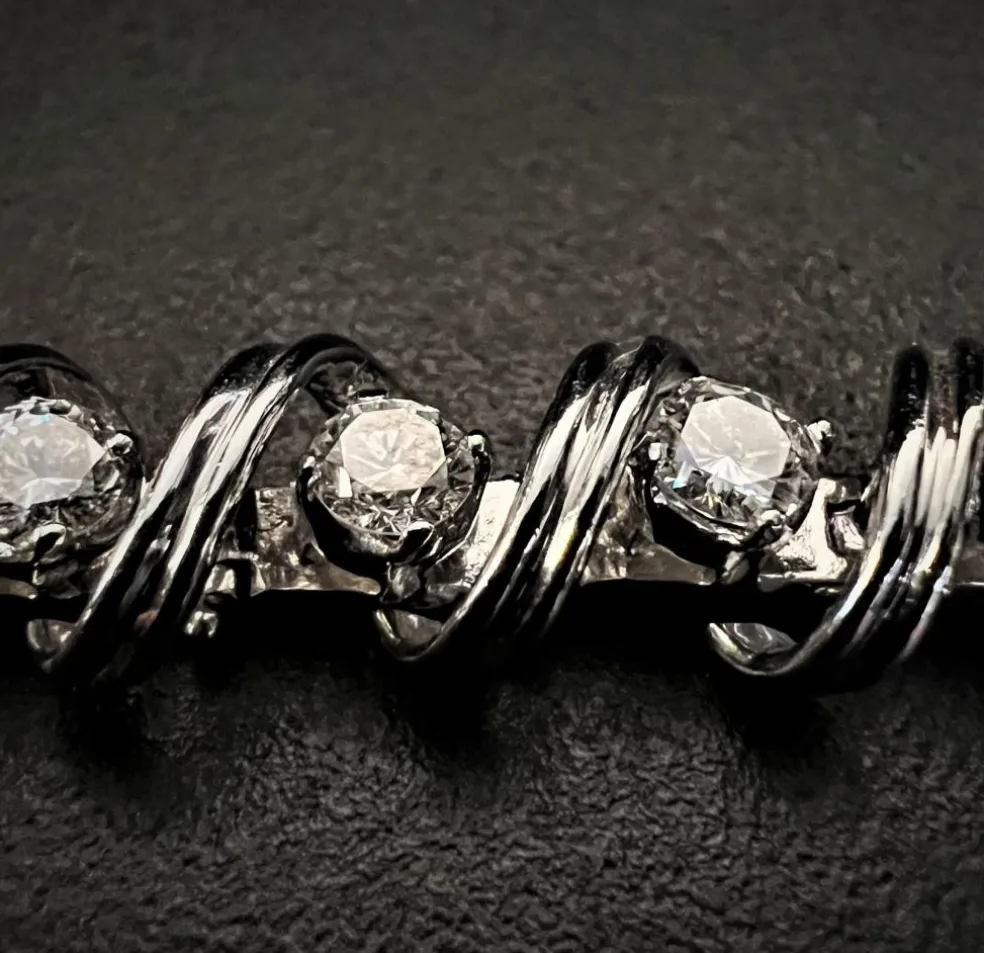 Bracelet diamants 5,25 ct