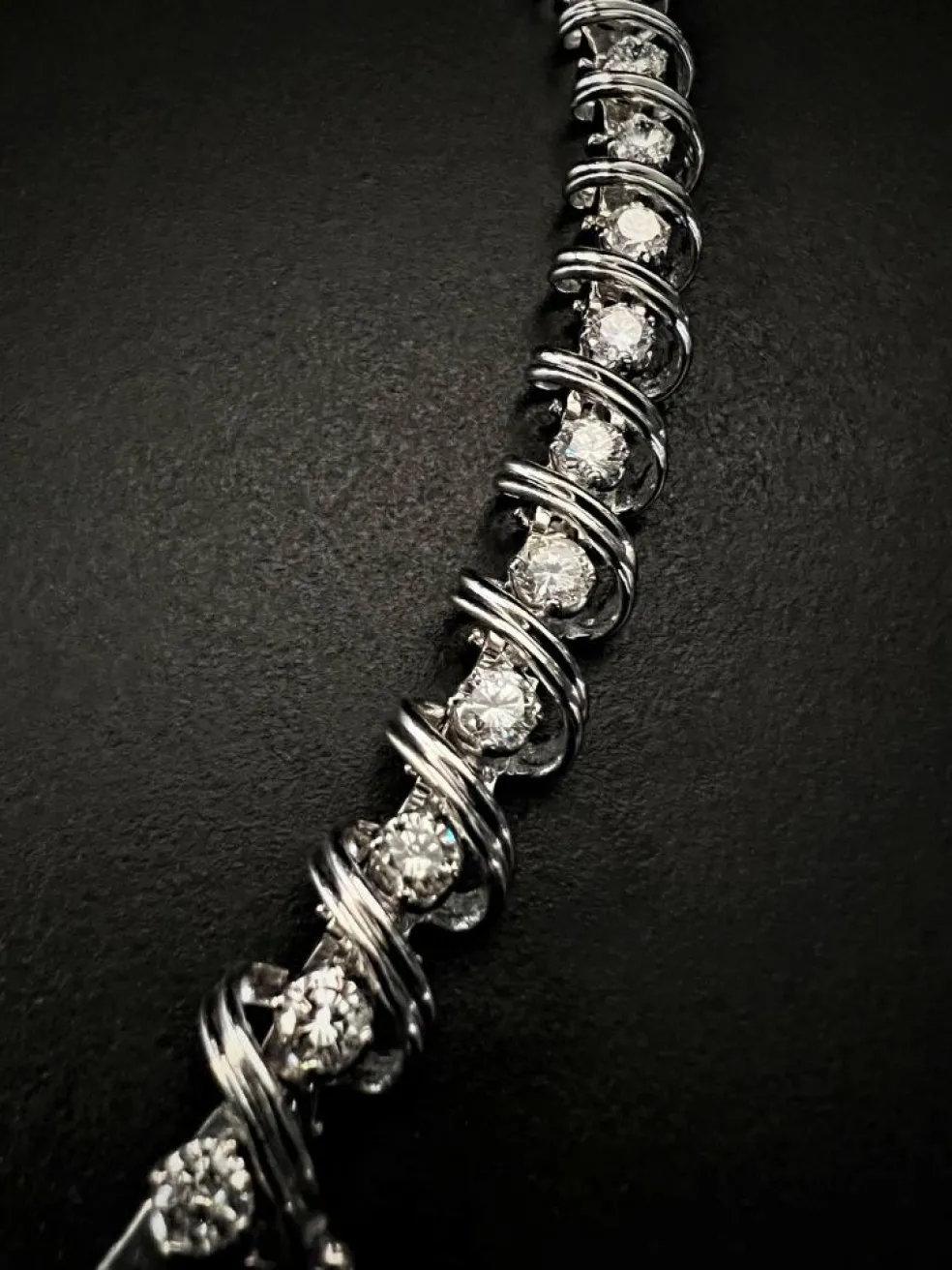 Bracelet diamants 5,25 ct
