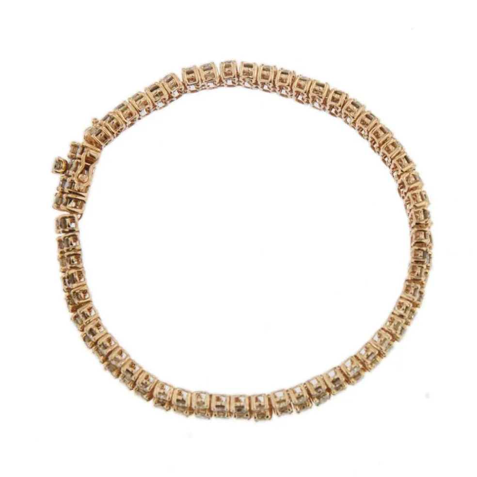 Bracelet 3 lignes diamants