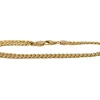 Bracelet à maillons cubains en or jaune