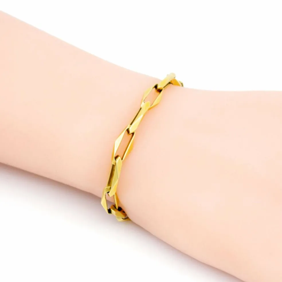 Bracelet à maillons fermé pour toujours