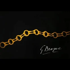 Bracelet « Mésopotamie » en or jaune d’après Georges BRAQUE