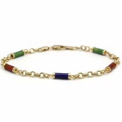 Bracelet - Or et émail