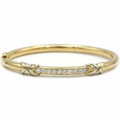 Bracelet - Or jaune et diamants