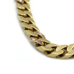 Bracelet - Or jaune et diamants