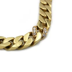Bracelet - Or jaune et diamants