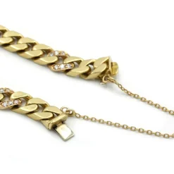 Bracelet - Or jaune et diamants