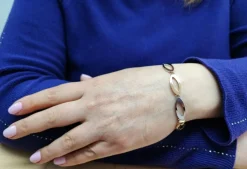Bracelet 2 ors style années 70