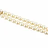 Bracelet 2 rangs de perles de culture fermoir or