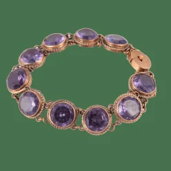 Bracelet Améthystes