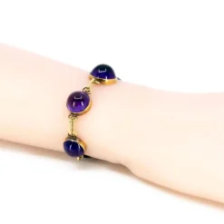 Bracelet Améthystes