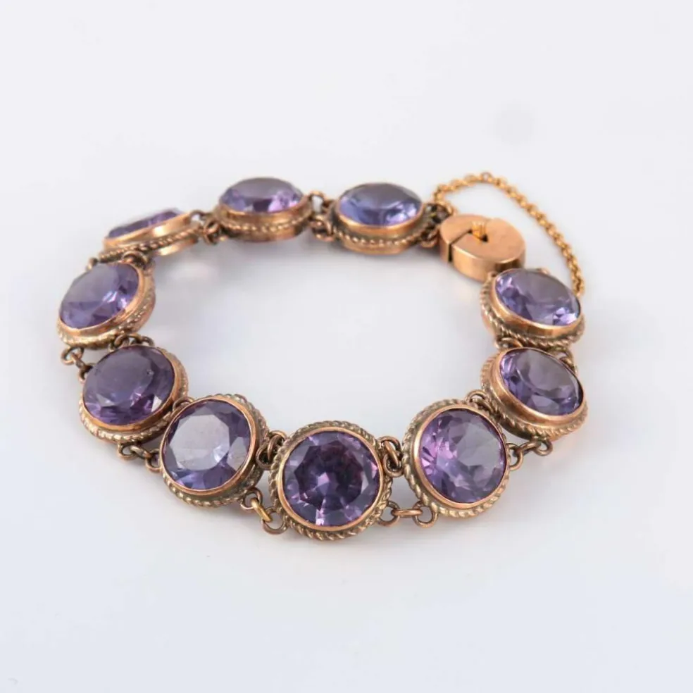 Bracelet Améthystes