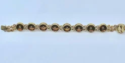 Bracelet Améthystes cabochon