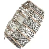 Bracelet ancien argent et vermeil
