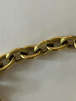 Bracelet Ancien Articulé Or Jaune