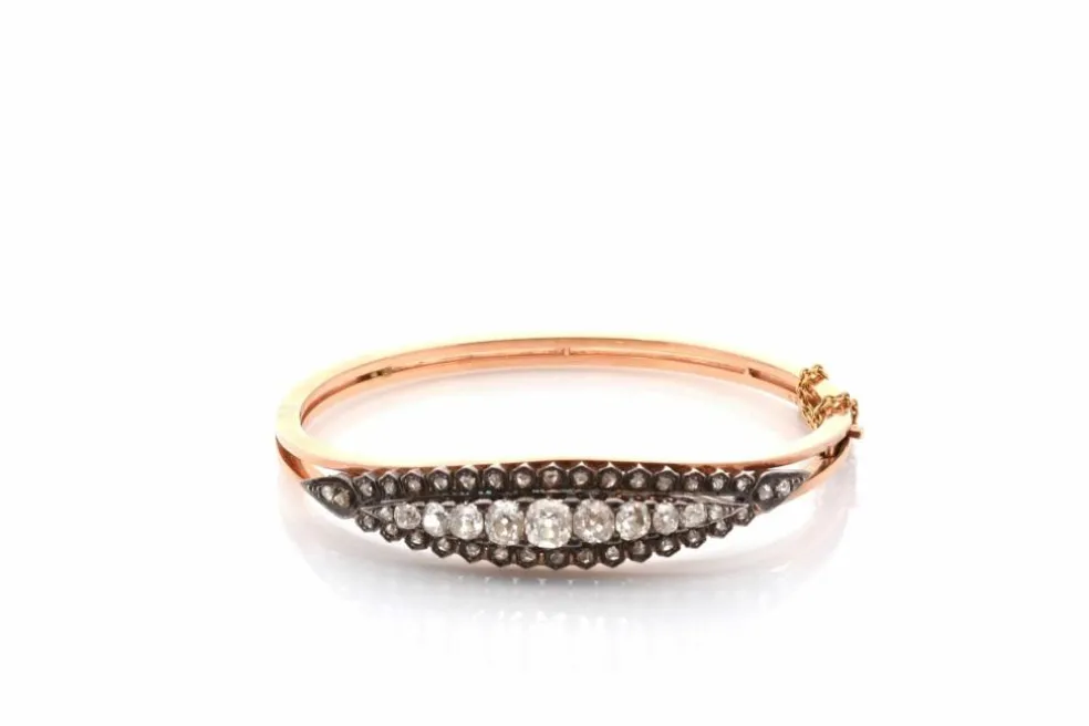 Bracelet ancien diamants