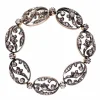 Bracelet ancien diamants taillés en rose
