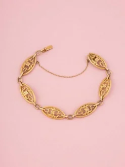 Bracelet ancien en or jaune 18k
