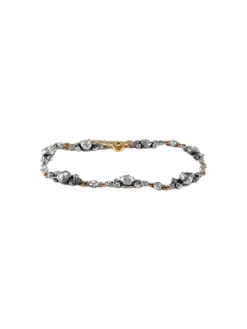 BRACELET ANCIEN OR & ARGENT