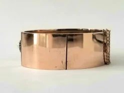 Bracelet ancien or rose, perles et diamants anciens
