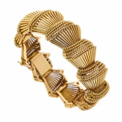 Bracelet Années 50' en Or Jaune