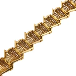 Bracelet Années 50' en Or Jaune