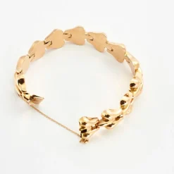 Bracelet années 50 tout or