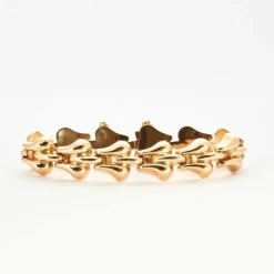 Bracelet années 50 tout or