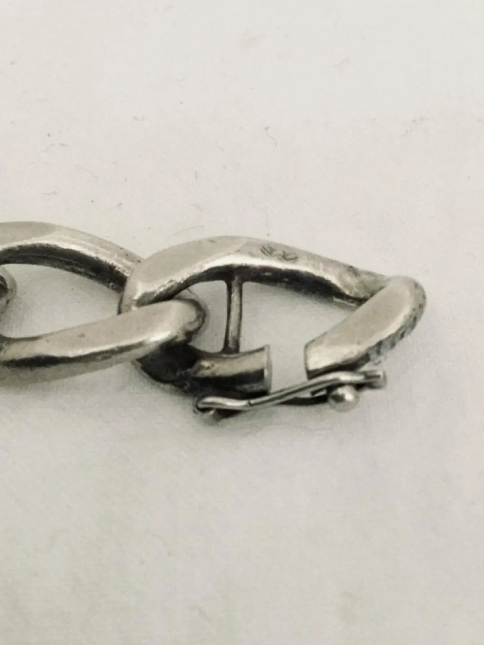 Bracelet Argent maille gourmette