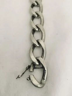 Bracelet Argent maille gourmette