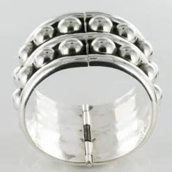 Bracelet argent manchette style Désprès