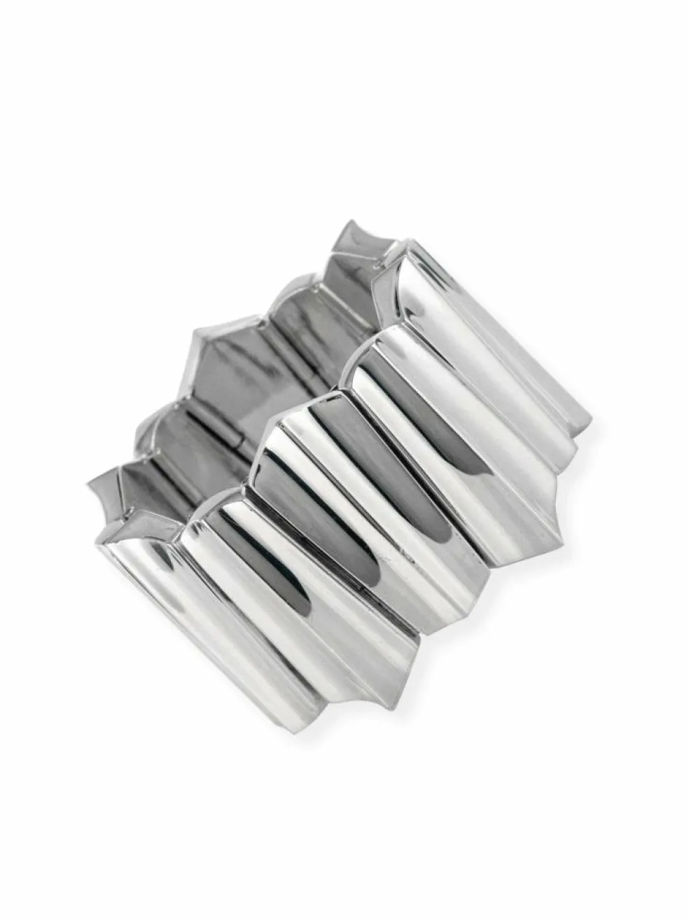 Bracelet argent moderniste