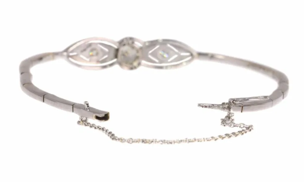 Bracelet Art Déco avec diamant