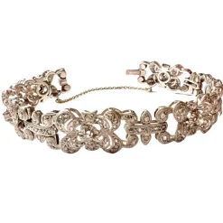 BRACELET ART DÉCO DIAMANTS