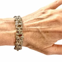 BRACELET ART DÉCO DIAMANTS