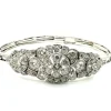 Bracelet Art-Déco or, platine et diamants