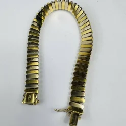 Bracelet Articulé 2 Ors Diamants