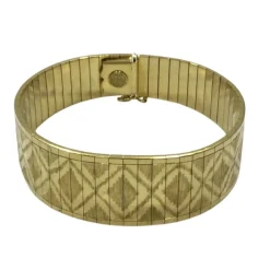 Bracelet articulé en Or jaune