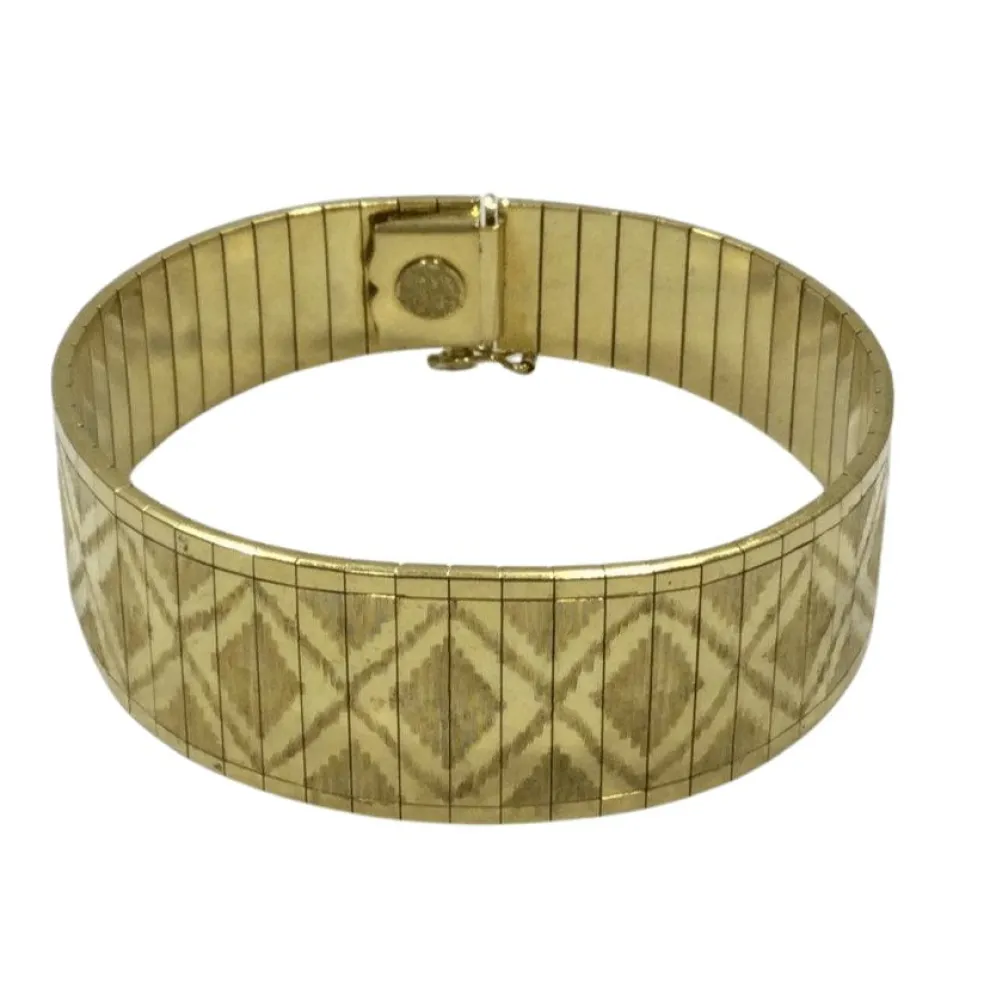 Bracelet articulé en Or jaune