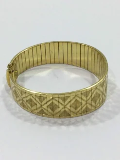 Bracelet articulé en Or jaune